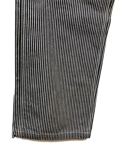 児島ジーンズ（コジマジーンズ）児島ジーンズ (コジマジーンズ) ベーシックヒッコリーペインターパンツ ブラック サイズ:32の古着・服飾アイテム