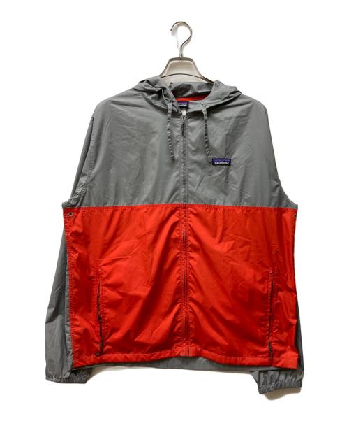 Patagonia（パタゴニア）Patagonia (パタゴニア) LIGHT & VARIABLE HOODY グレー×レッド サイズ:Lの古着・服飾アイテム