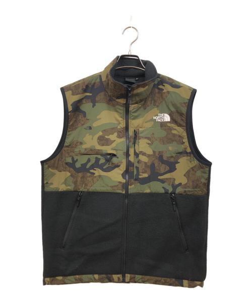 THE NORTH FACE（ザ ノース フェイス）THE NORTH FACE (ザ ノース フェイス) novelty denail vest ブラック×カーキ サイズ:Ｌの古着・服飾アイテム