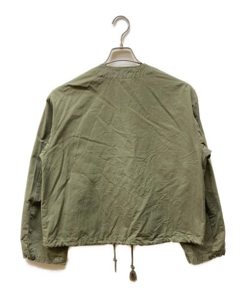 orSlow（オアスロウ）orSlow (オアスロウ) NO COLLAR US ARMY SHORT JACKET カーキ サイズ:2の古着・服飾アイテム