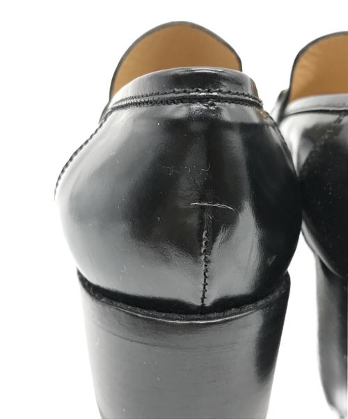 GUCCI（グッチ）GUCCI (グッチ) ホースビットヒールローファー ブラック サイズ:36 1/2の古着・服飾アイテム