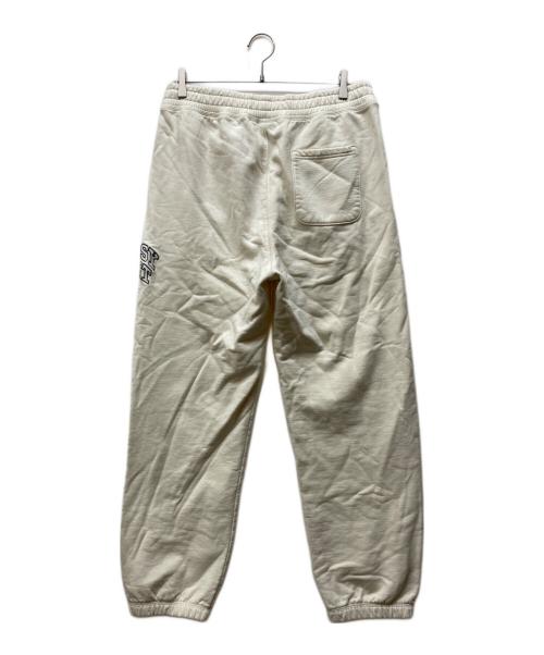 stussy（ステューシー）stussy (ステューシー) SPORT SWEAT PANTS ホワイト サイズ:Mの古着・服飾アイテム