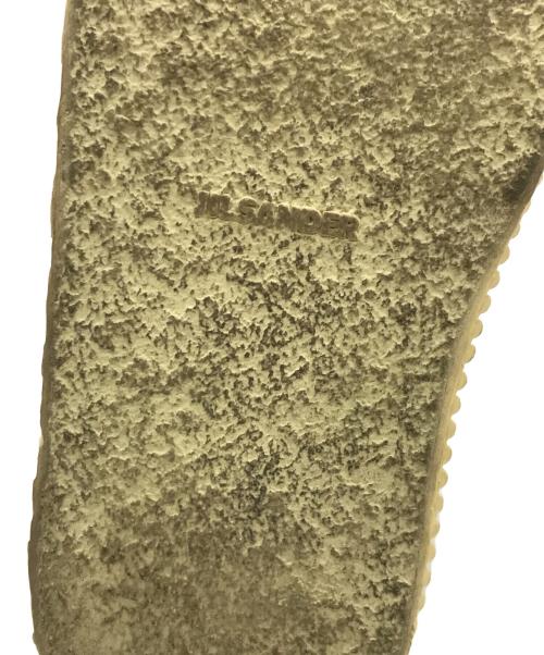 JIL SANDER（ジルサンダー）JIL SANDER (ジルサンダー) プラットフォームスリッポン ベージュ サイズ:23.5cmの古着・服飾アイテム