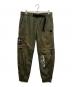 AAPE BY A BATHING APE（エーエイプ バイ アベイシングエイプ）の古着「AAPE WOVEN FANCY PANTS」｜カーキ