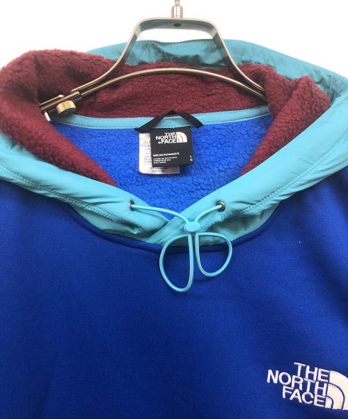 THE NORTH FACE（ザ ノース フェイス）THE NORTH FACE (ザ ノース フェイス) フリースパーカー レッド×ブルー サイズ:Ⅼの古着・服飾アイテム