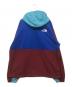 THE NORTH FACE (ザ ノース フェイス) フリースパーカー レッド×ブルー サイズ:Ⅼ：9000円