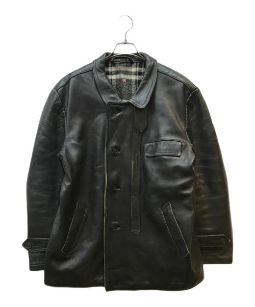 USED（ユーズド）USED (ユーズド) コルビジェジャケット ブラック サイズ:記載なしの古着・服飾アイテム
