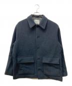 U.A. GreenLabelRelaxingユナイテッドアローズグリーンレーベル リラクシング）の古着「SENTDALE WOOL カバーオール」｜ネイビー