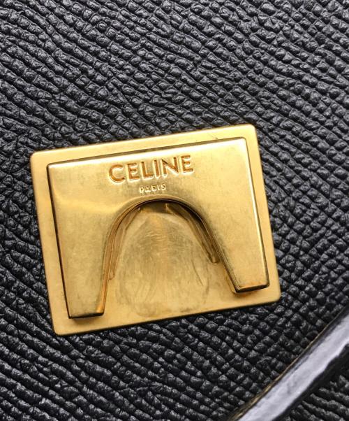 CELINE（セリーヌ）CELINE (セリーヌ) マイクロベルトバッグ ブラックの古着・服飾アイテム