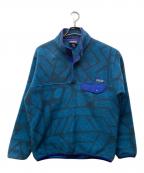 Patagoniaパタゴニア）の古着「シンチラフリ-スジャケット」｜ブルー