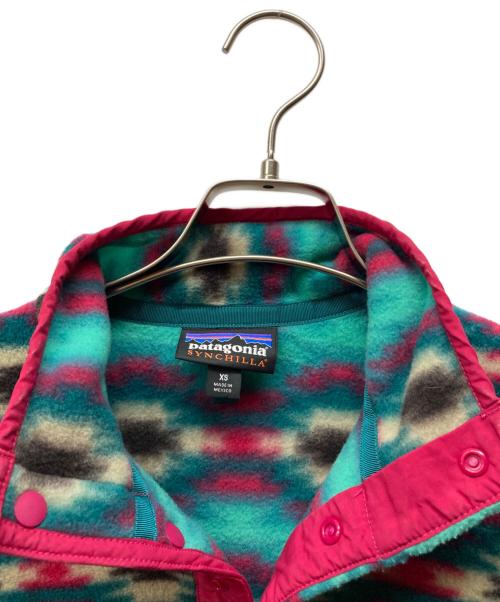 Patagonia（パタゴニア）Patagonia (パタゴニア) シンチラスナップフリースジャケット ブルー サイズ:SIZE XSの古着・服飾アイテム