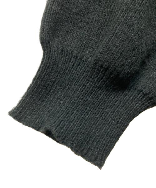 CDG（シーディージー）CDG (シーディージー) Lochaven Of Scotland (ロックエーベン オブ スコットランド) ロゴラグランニット ブラック サイズ:XLの古着・服飾アイテム