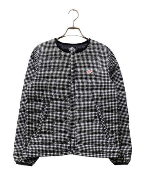 DANTON（ダントン）DANTON (ダントン) インナーダウン クルーネック ジャケット ライトグレー サイズ:Sの古着・服飾アイテム