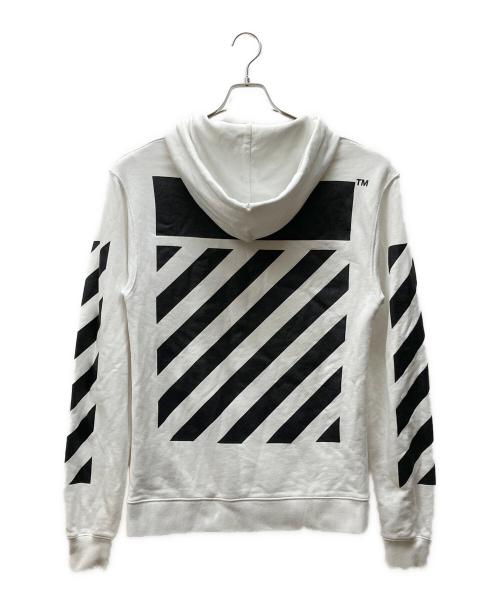 OFFWHITE（オフホワイト）OFFWHITE (オフホワイト) SS15 OFF WHITE CARAVAGGIO HOODIE ホワイト サイズ:Sの古着・服飾アイテム