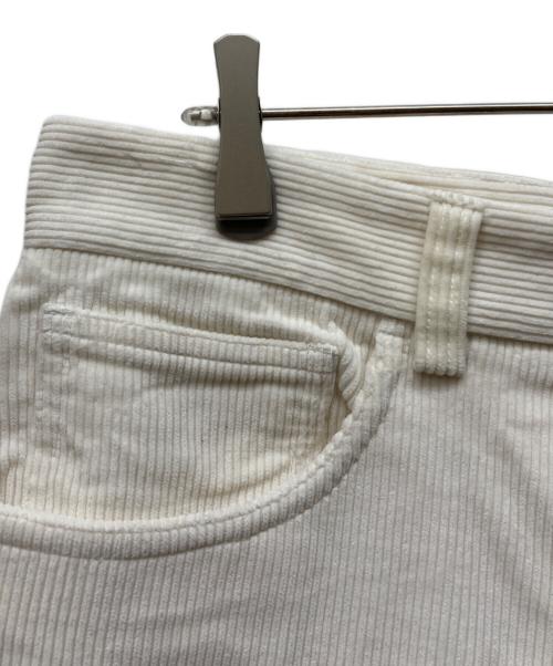 BERNARD ZINS（ベルナール ザンス）BERNARD ZINS (ベルナール ザンス) gaston コーデュロイパンツ ホワイト サイズ:46の古着・服飾アイテム