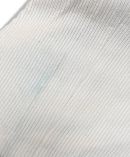 BERNARD ZINS（ベルナール ザンス）BERNARD ZINS (ベルナール ザンス) gaston コーデュロイパンツ ホワイト サイズ:46の古着・服飾アイテム