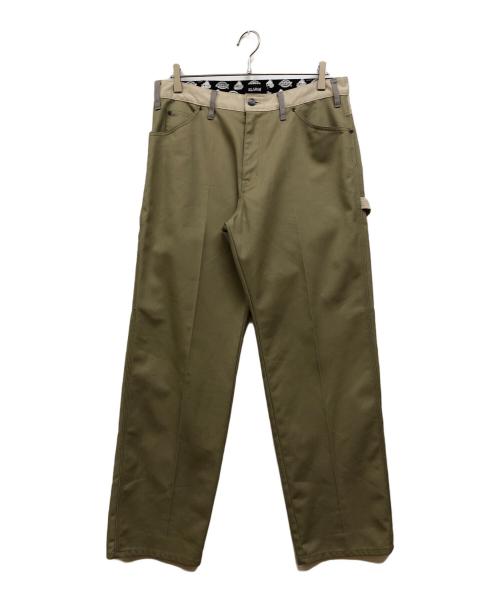 X-LARGE（エクストララージ）X-LARGE (エクストララージ) Dickies (ディッキーズ) ワークパンツ ベージュ サイズ:34の古着・服飾アイテム