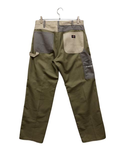 X-LARGE（エクストララージ）X-LARGE (エクストララージ) Dickies (ディッキーズ) ワークパンツ ベージュ サイズ:34の古着・服飾アイテム