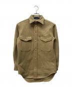 MADISON BLUEマディソンブルー）の古着「ウールCPOシャツジャケット」｜ベージュ