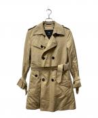 BURBERRY BLACK LABELバーバリーブラックレーベル）の古着「ライナー付トレンチコート」｜ベージュ