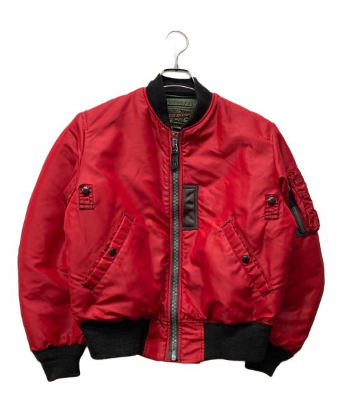 BUZZ RICKSON'S（バズリクソンズ）Buzz Rickson's (バズリクソンズ) MA-1ジャケット レッド サイズ:ＸＳの古着・服飾アイテム