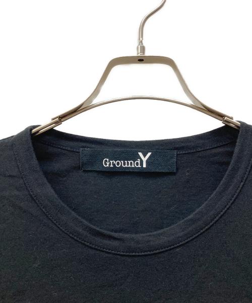 GROUND Y（グラウンドワイ）GROUND Y (グラウンドワイ) デザイナーズカットソー ブラック サイズ:2の古着・服飾アイテム