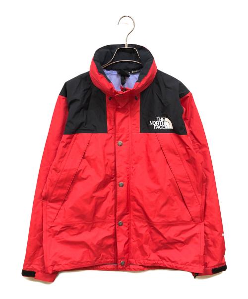 THE NORTH FACE（ザ ノース フェイス）THE NORTH FACE (ザ ノース フェイス) マウンテンレインテックスジャケット レッド サイズ:Mの古着・服飾アイテム
