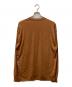 AURALEE (オーラリー) WASHABLE LIGHT WOOL JERSEY L/S TEE ブラウン サイズ:3：5000円