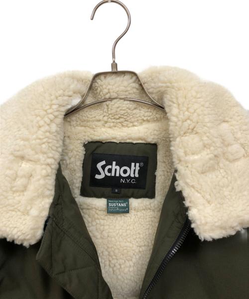 Schott（ショット）Schott (ショット) アーバンB-3ジャケット グリーン サイズ:Sの古着・服飾アイテム
