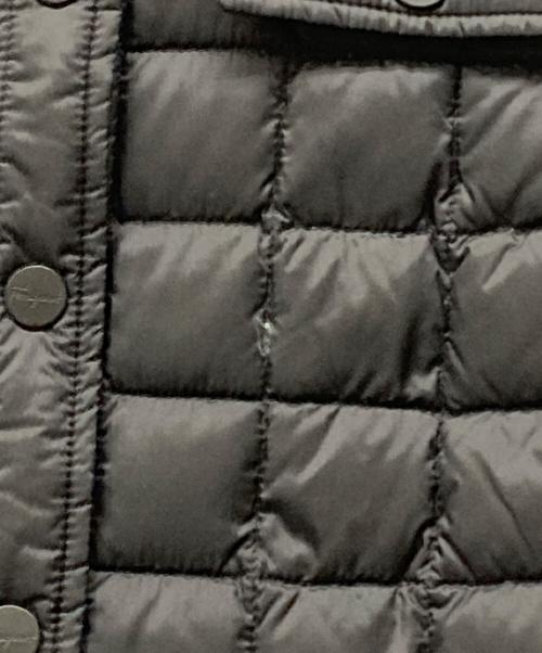 Salvatore Ferragamo（サルヴァトーレ フェラガモ）Salvatore Ferragamo (サルヴァトーレ フェラガモ) S/Sキルティングジャケット ブラック サイズ:Mの古着・服飾アイテム