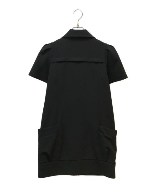 FOXEY NEWYORK（フォクシーニューヨーク）FOXEY NEWYORK (フォクシーニューヨーク) フルジップワンピース ブラック サイズ:36の古着・服飾アイテム