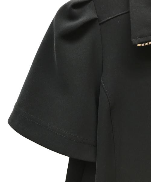 FOXEY NEWYORK（フォクシーニューヨーク）FOXEY NEWYORK (フォクシーニューヨーク) フルジップワンピース ブラック サイズ:36の古着・服飾アイテム