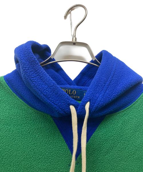 POLO RALPH LAUREN（ポロ・ラルフローレン）POLO RALPH LAUREN (ポロ・ラルフローレン) ビッグロゴパーカー グリーン サイズ:Lの古着・服飾アイテム