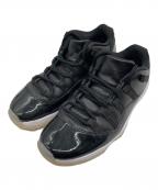 NIKEナイキ）の古着「AIR JORDAN 11 RETRO LOW」｜ブラック