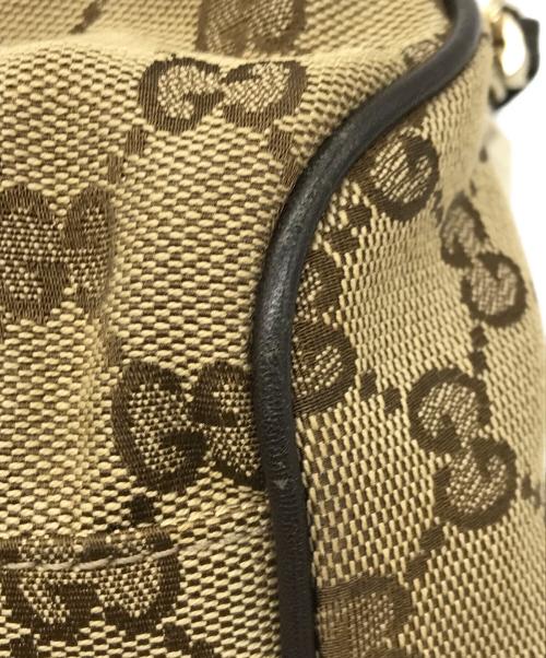GUCCI（グッチ）GUCCI (グッチ) GG柄2WAYショルダーバッグ ベージュの古着・服飾アイテム