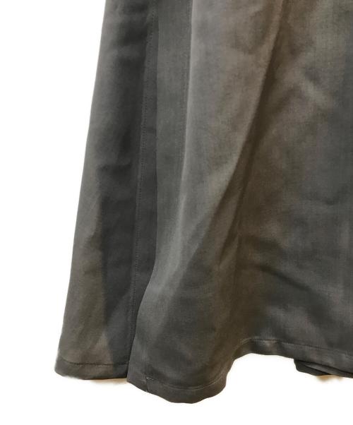 Ujoh（ウジョー）UJOH (ウジョー) Cord & Belt SKT グレー サイズ:2の古着・服飾アイテム