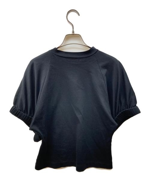 SATORU SASAKI（サトル ササキ）SATORU SASAKI (サトル ササキ) ROLL-UP SLEEVE T-SHIRT / ロールアップスリーブTシャツ ブラック サイズ:1の古着・服飾アイテム