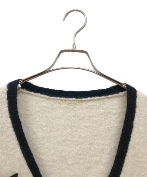 L'appartement（アパルトモン）L'Appartement (アパルトモン) Bicolor カーディガン アイボリー サイズ:SIZE Free 未使用品の古着・服飾アイテム