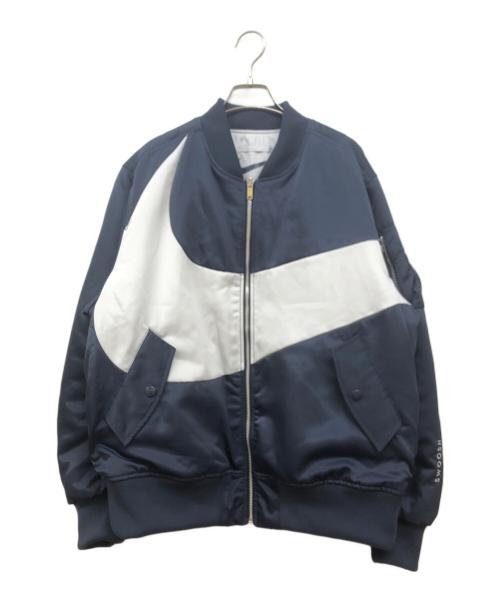 NIKE（ナイキ）NIKE (ナイキ) SWOOSH BOMBER THUNDER BLUE サイズ:XLの古着・服飾アイテム