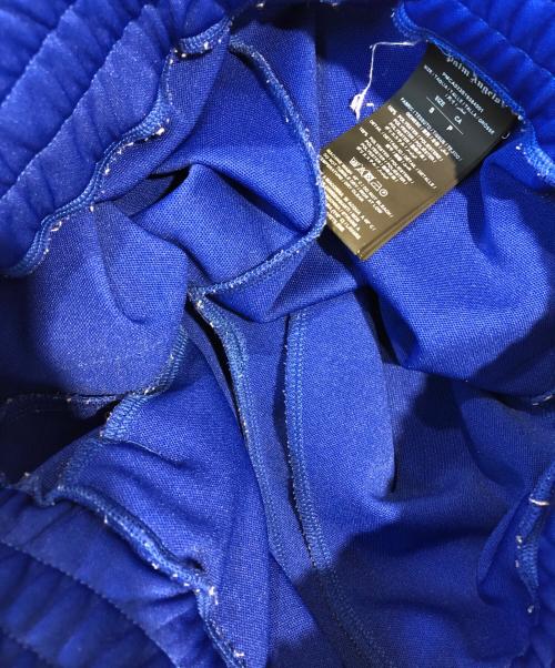 Palm Angels（パーム エンジェルス）Palm Angels (パーム エンジェルス) ストライプ ロゴ トラック パンツ ネイビー サイズ:Sの古着・服飾アイテム