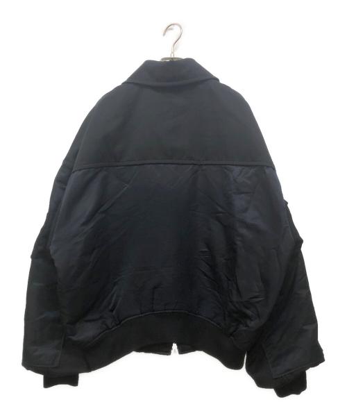 MAISON SPECIAL（メゾンスペシャル）MAISON SPECIAL (メゾンスペシャル) MA-1 Mix Prime-Over Puffer Jacket ブラック サイズ:2の古着・服飾アイテム