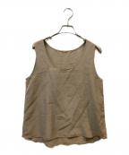 DEUXIEME CLASSEドゥーズィエム クラス）の古着「Silk Tank Top」｜ブラウン