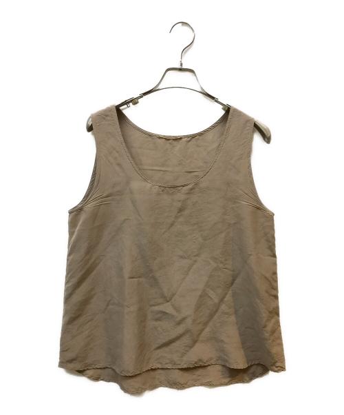 DEUXIEME CLASSE（ドゥーズィエム クラス）DEUXIEME CLASSE (ドゥーズィエム クラス) Silk Tank Top ブラウン サイズ:FREEの古着・服飾アイテム