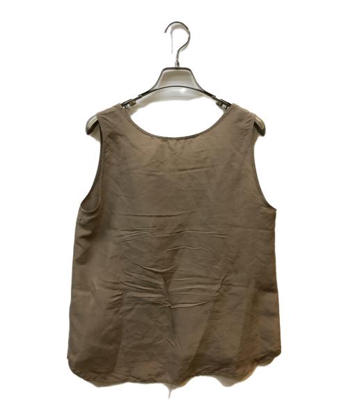 DEUXIEME CLASSE（ドゥーズィエム クラス）DEUXIEME CLASSE (ドゥーズィエム クラス) Silk Tank Top ブラウン サイズ:FREEの古着・服飾アイテム