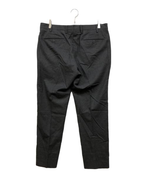 GERMANO（ジェルマーノ）GERMANO (ジェルマーノ) EDIFICE (エディフィス) 別注 サキソニーウォッシャブルスラックス CITY ブラック サイズ:50の古着・服飾アイテム