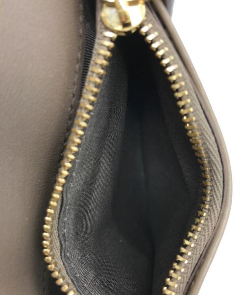 RALPH LAUREN（ラルフローレン）RALPH LAUREN (ラルフローレン) Welington French wallet ベージュの古着・服飾アイテム