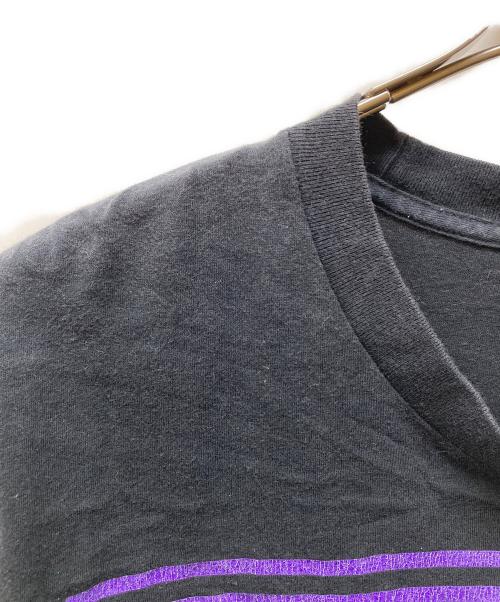 CHROME HEARTS（クロムハーツ）CHROME HEARTS (クロムハーツ) FOTI DOG tシャツ ブラック×パープル サイズ:Lの古着・服飾アイテム