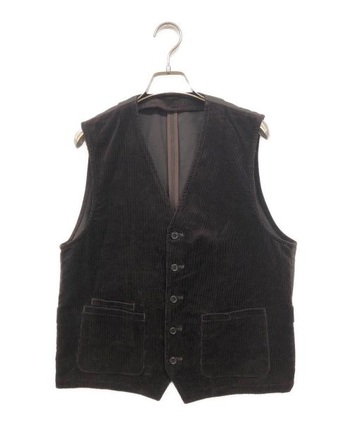 FREEMANS SPORTING CLUB（フリーマンズスポーティングクラブ）Freemans Sporting Club (フリーマンズスポーティングクラブ) コーデユロイ 3ピースセットアップ ブラウン サイズ:Mの古着・服飾アイテム