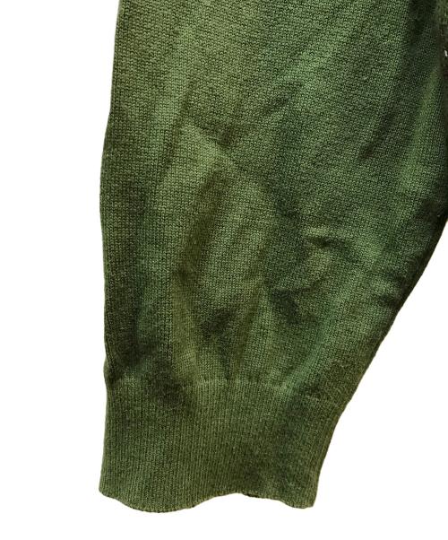 TTT MSW（ティー）TTT MSW (ティー) Diamond Knit Polo オリーブ サイズ:XLの古着・服飾アイテム