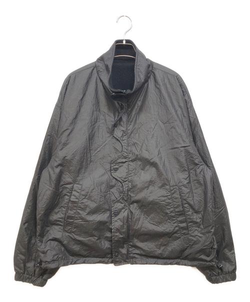 meanswhile（ミーンズワイル）meanswhile (ミーンズワイル) Reversible Fleece JKT ブラック サイズ:2の古着・服飾アイテム
